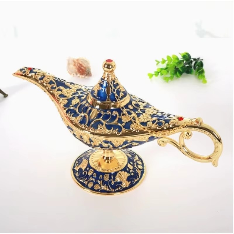 Collectible Vintage Lamps - Lenda mágica do vintage aladdin genie