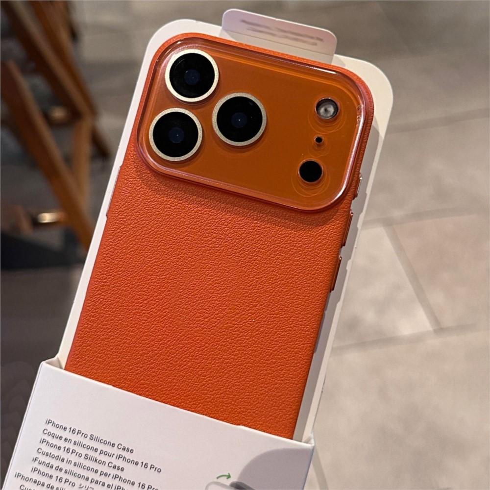 Camera Leather Case - Luxo hd caso de câmera de