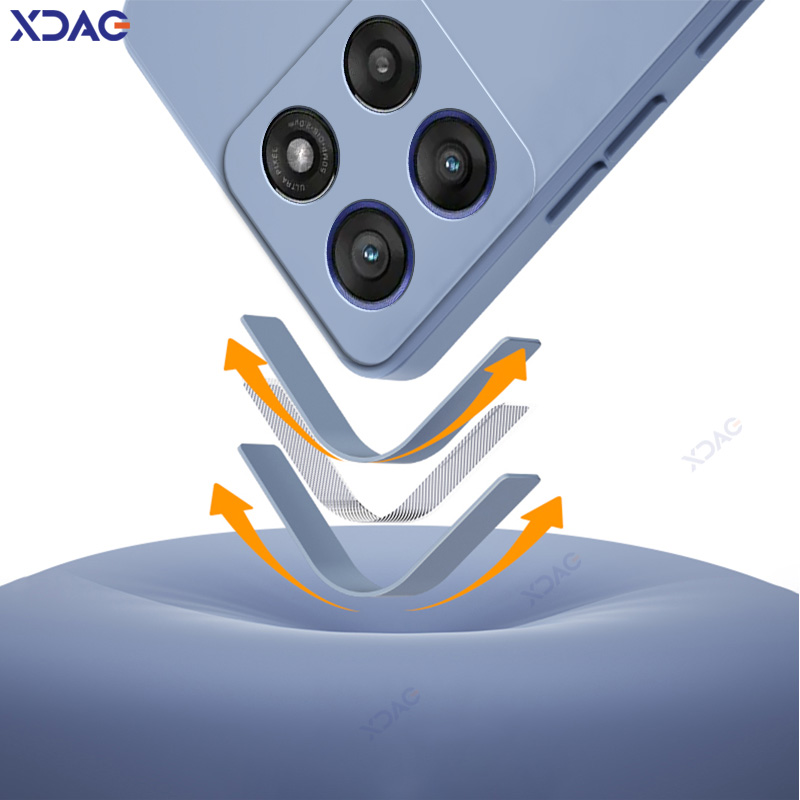 Camera Leather Case - Capa de celular doce para motorola