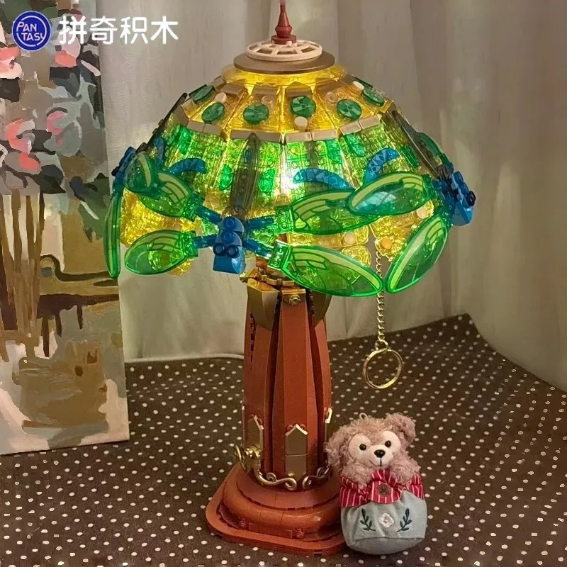Collectible Vintage Lamps - Pantasy lâmpada de mesa de vidro