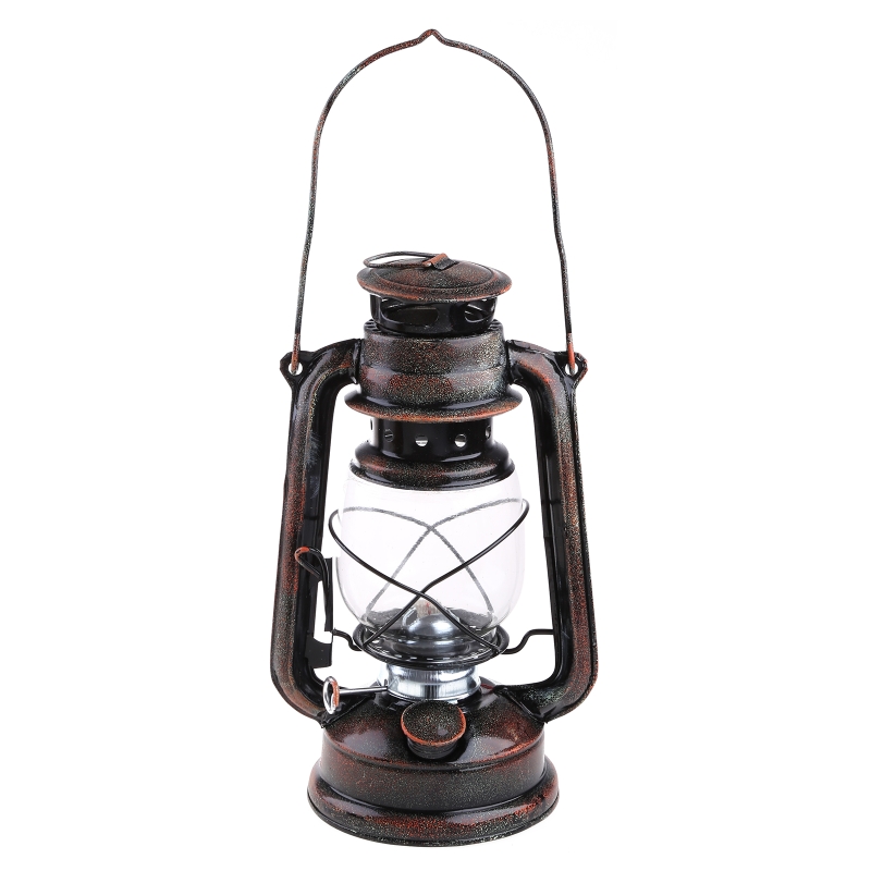 Collectible Vintage Lamps - Lâmpada óleo metal vintage lanterna portátil
