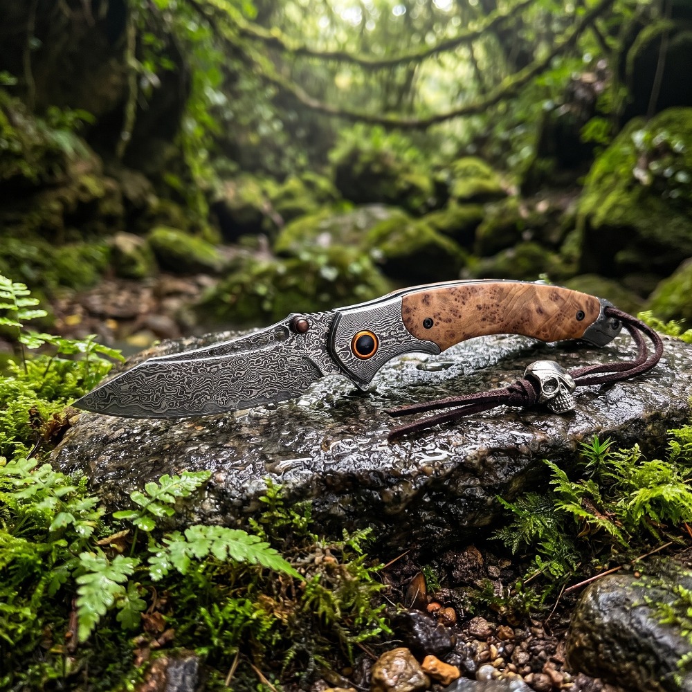 Vintage Collectible Knives - Canivete Dobrável de Alta Dureza com