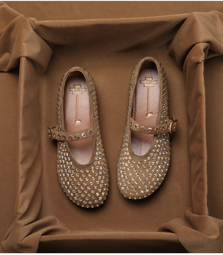 Vintage Collectible Shoes - SHOEBOX Sapatilhas Vintage Mary Jane com