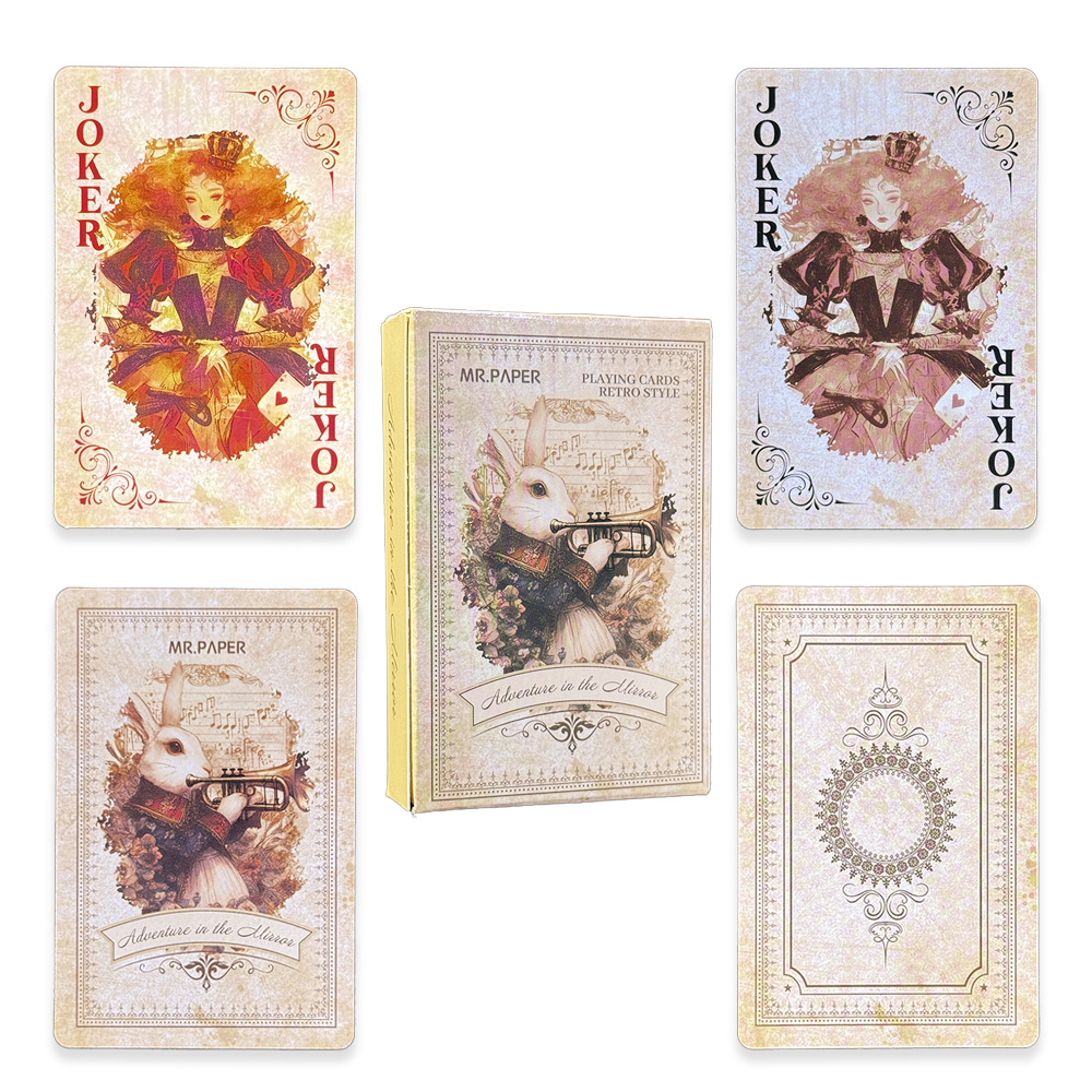 55 Cartas de Baralho Alice no  - Vintage Collectible Board Games avaliação e preço