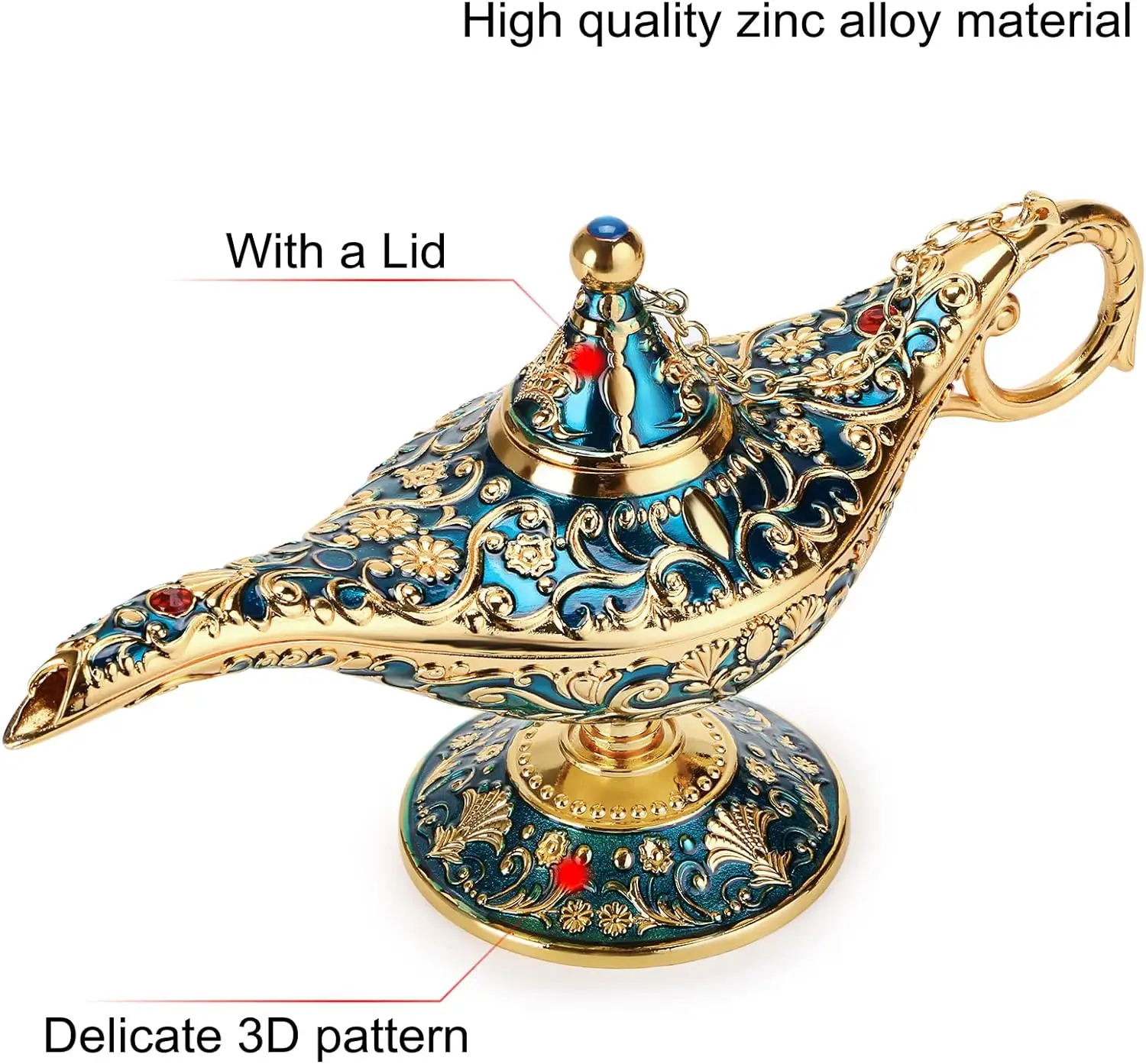 Lenda mágica do vintage aladdi - Collectible Vintage Lamps avaliação e preço