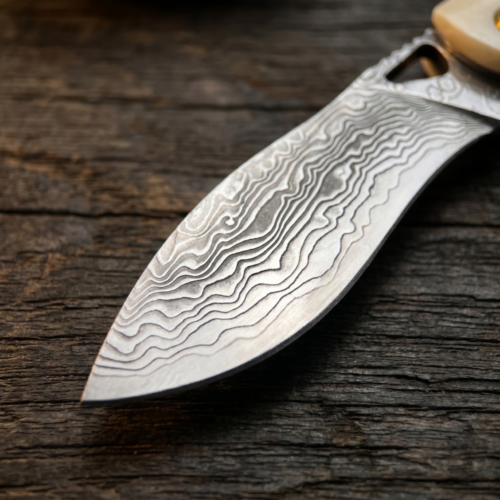 Faca Dobrável Pequena de Aço D - Vintage Collectible Knives avaliação e preço