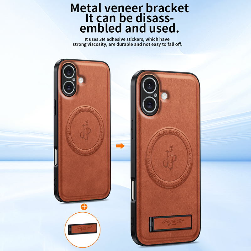 Capa de couro luxuosa para cel - Camera Leather Case avaliação e preço