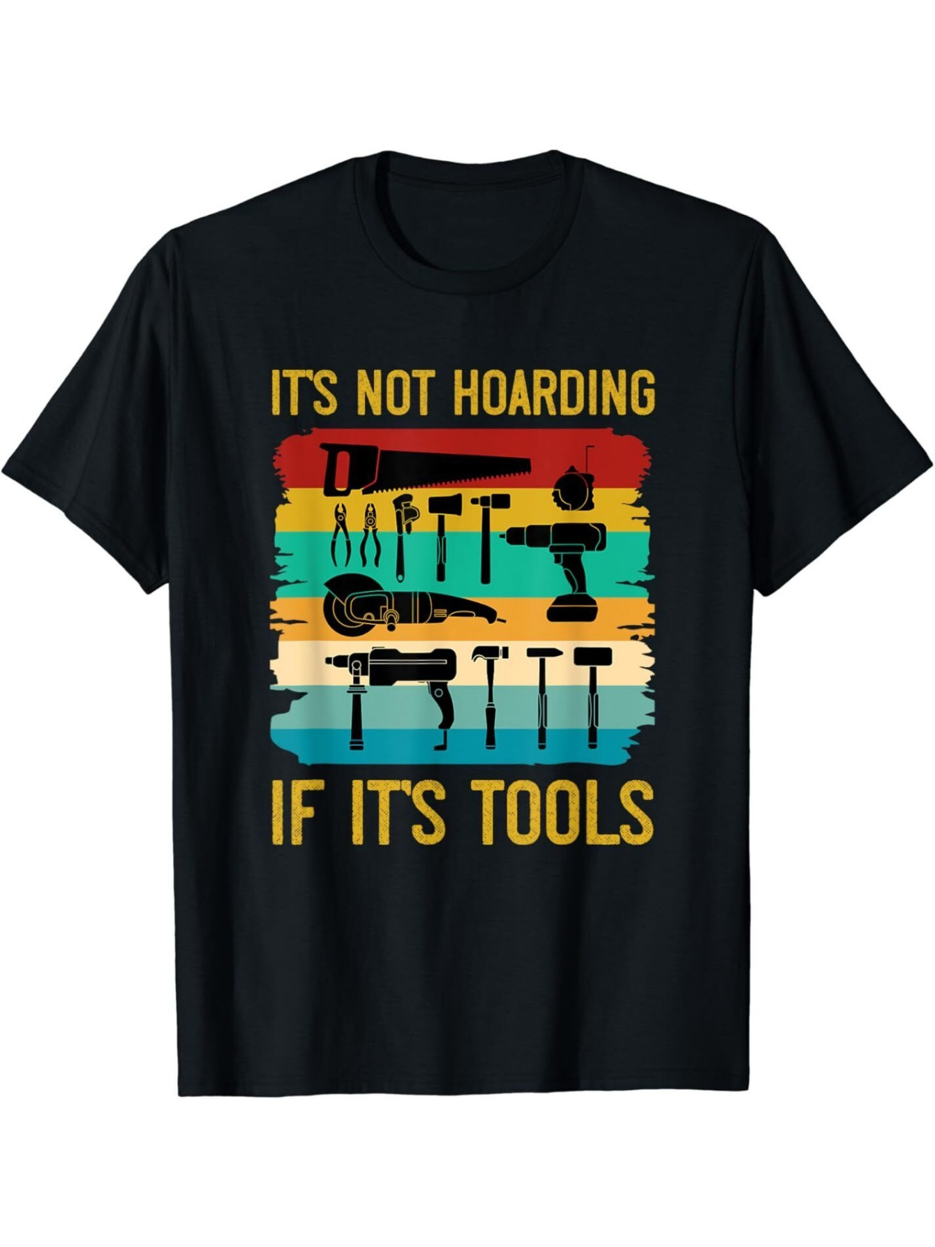 Camiseta Masculina Preta Engra - Collectible Vintage Tools avaliação e preço
