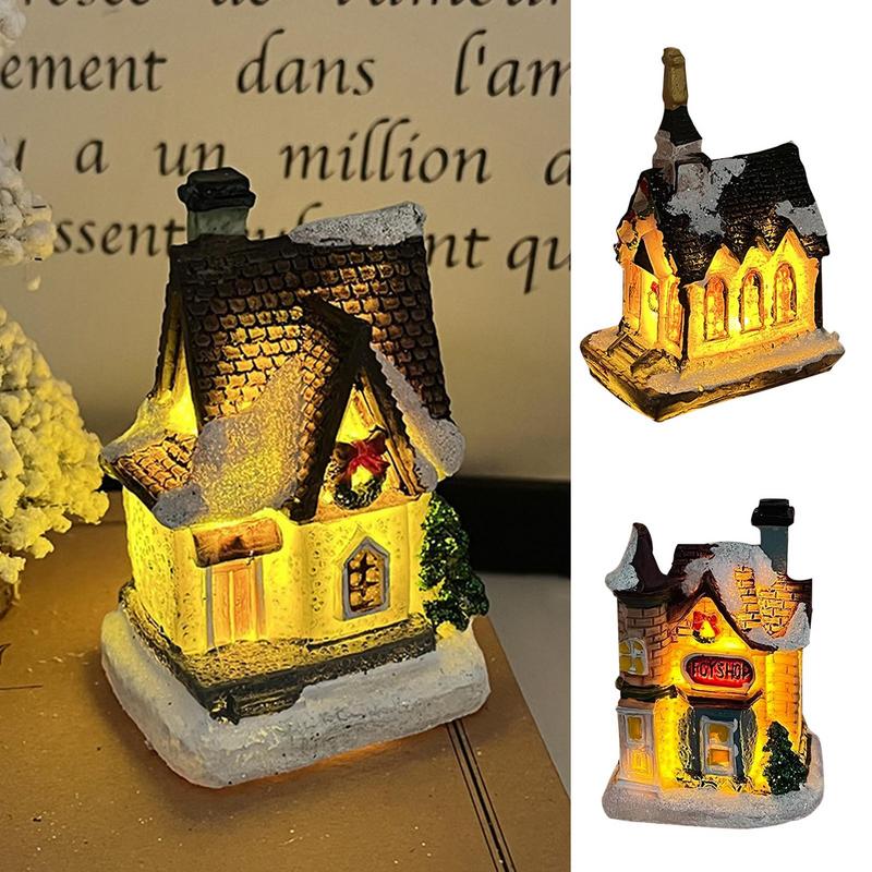 Casas de aldeia de natal vinta - Collectible Vintage Lamps avaliação e preço