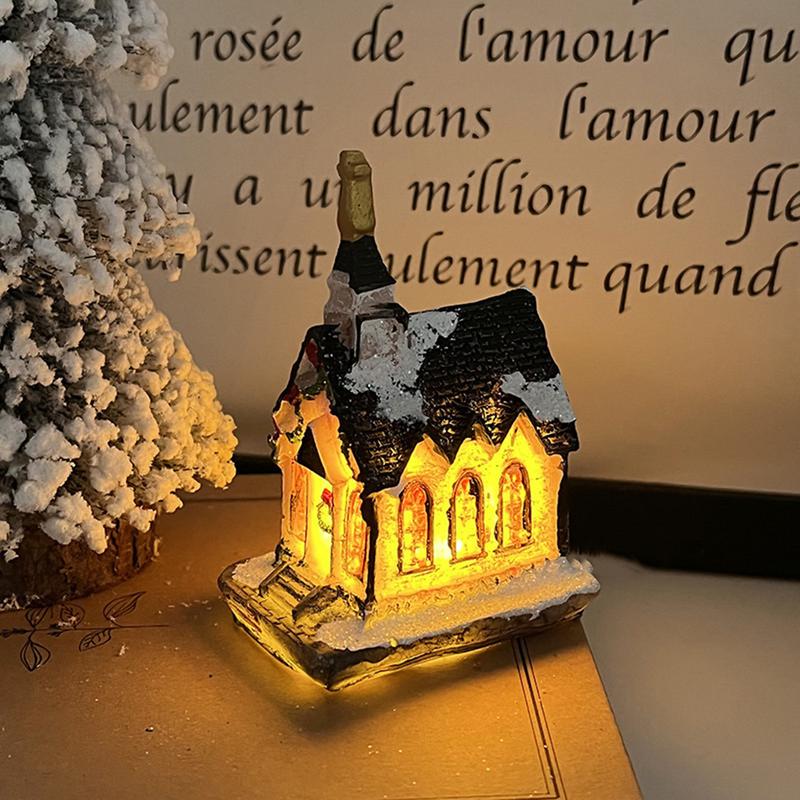 Casas de aldeia de natal vinta - Collectible Vintage Lamps avaliação e preço