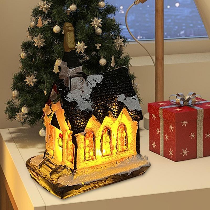 Casas de aldeia de natal vinta - Collectible Vintage Lamps avaliação e preço