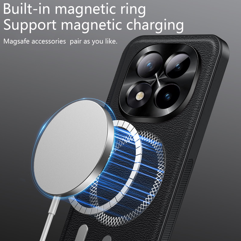 Capa Magnética para Redmi Note - Camera Leather Case avaliação e preço