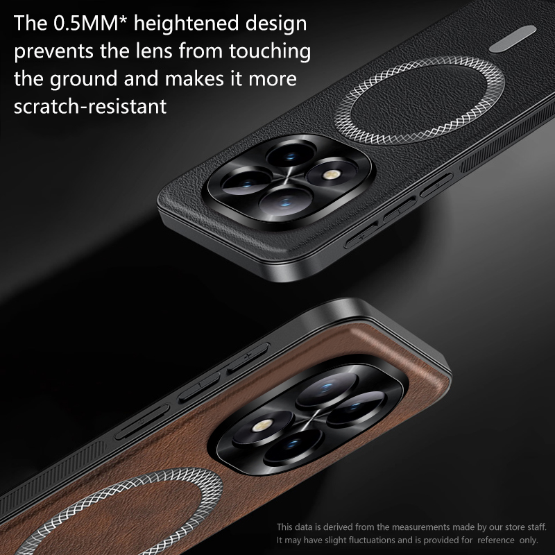 Capa Magnética para Redmi Note - Camera Leather Case avaliação e preço