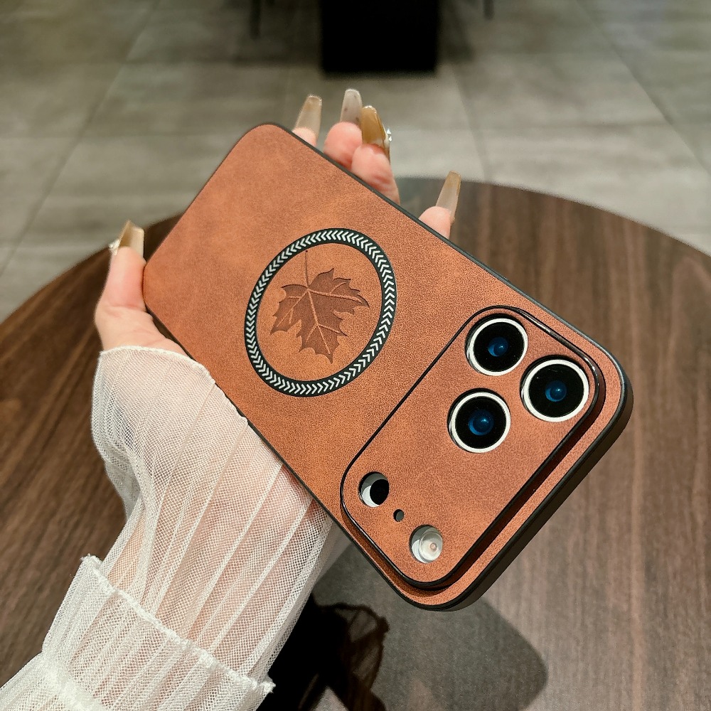 Capa de couro magnética para i - Camera Leather Case avaliação e preço