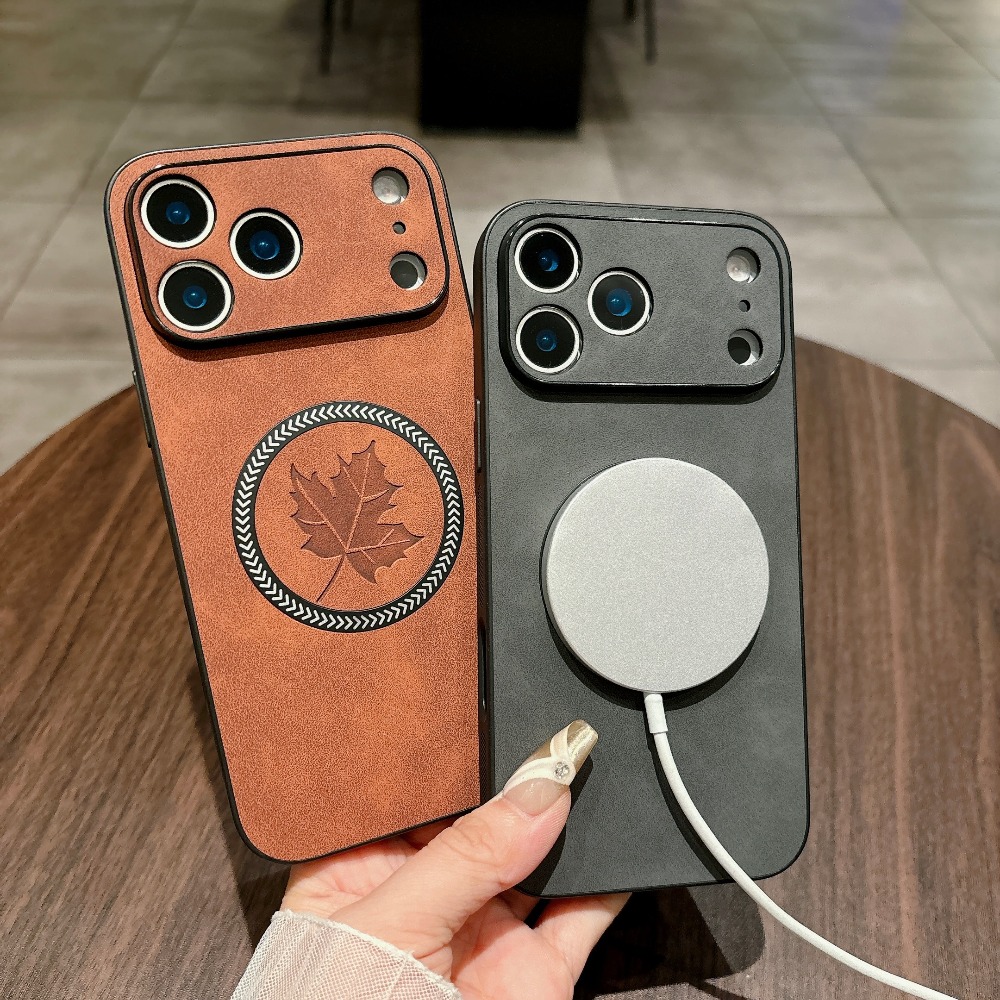 Capa de couro magnética para i - Camera Leather Case avaliação e preço