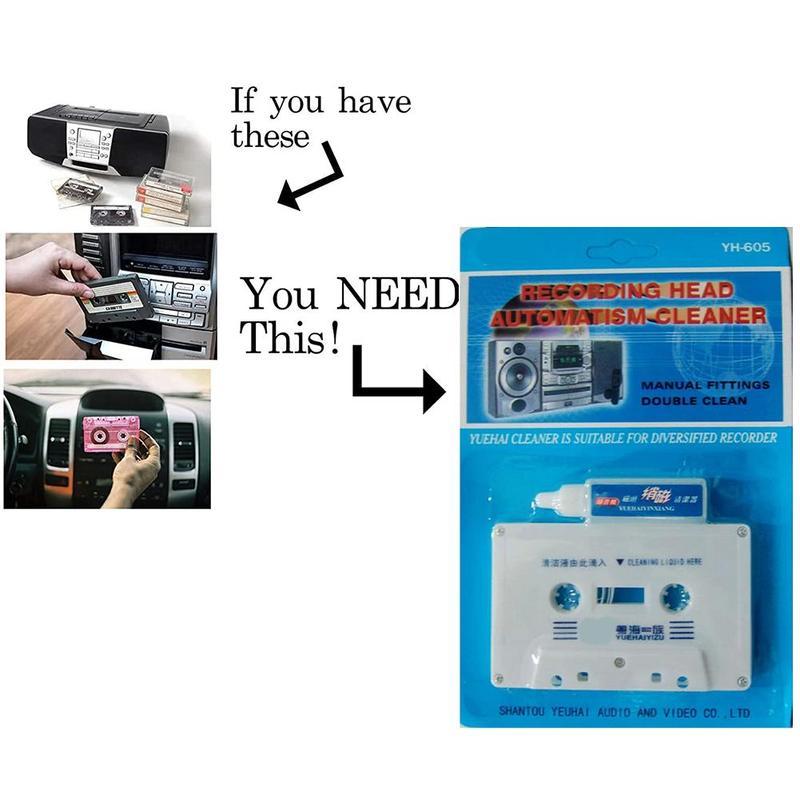 Kit de Limpeza e Desmagnetizaç - Cassette Tape Head avaliação e preço
