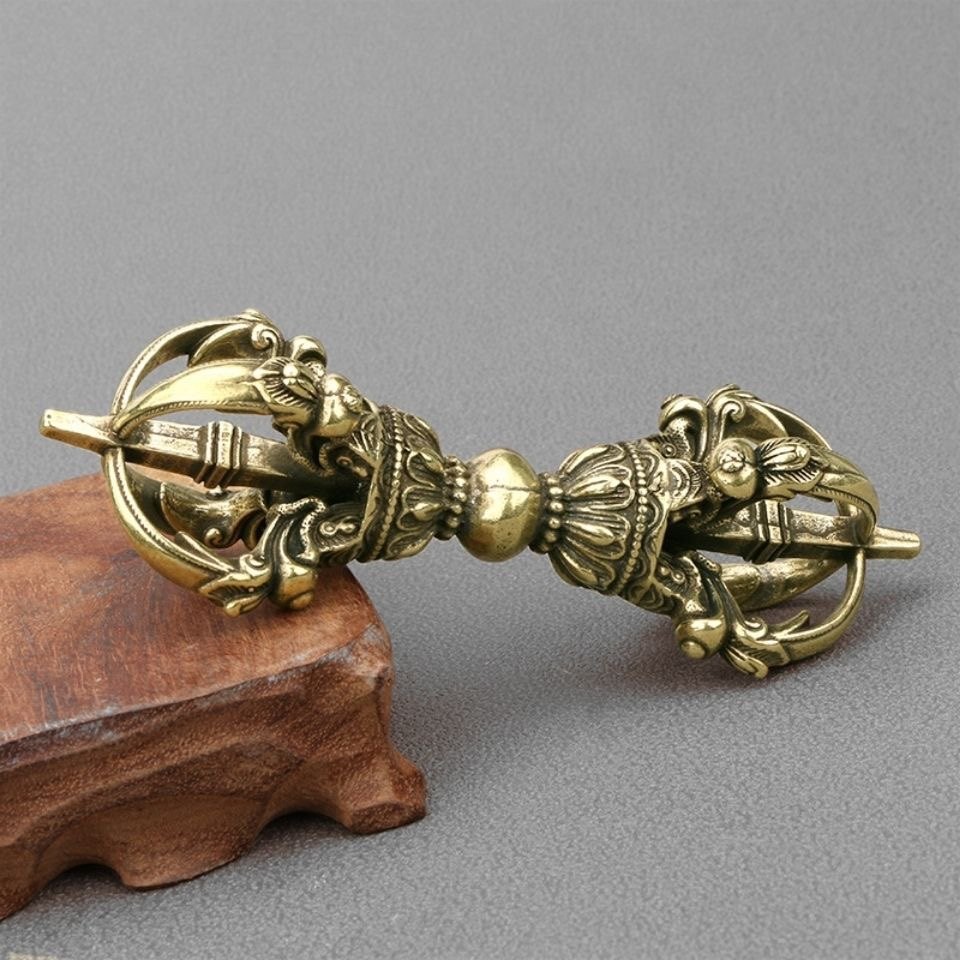 Pilão Vajra Tibetano de Latão  - Collectible Vintage Tools avaliação e preço