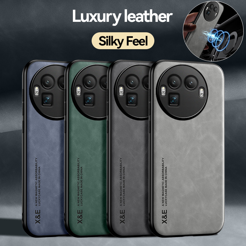 Capa Magnética de Luxo em Cour - Camera Leather Case avaliação e preço