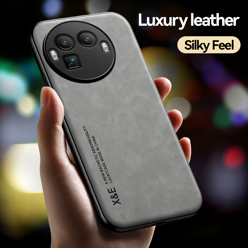 Capa Magnética de Luxo em Cour - Camera Leather Case avaliação e preço
