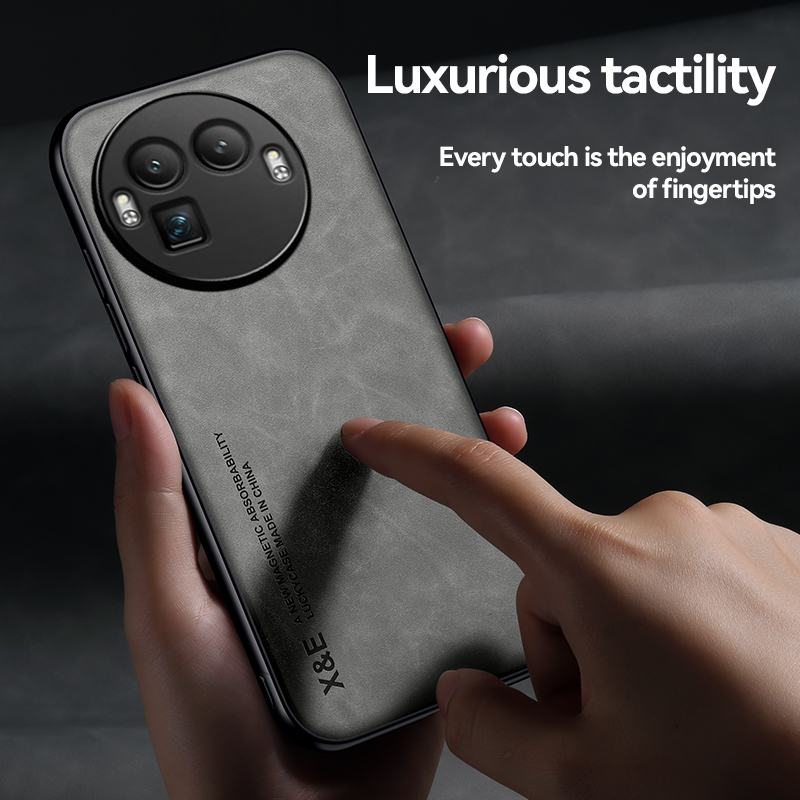 Capa Magnética de Luxo em Cour - Camera Leather Case avaliação e preço