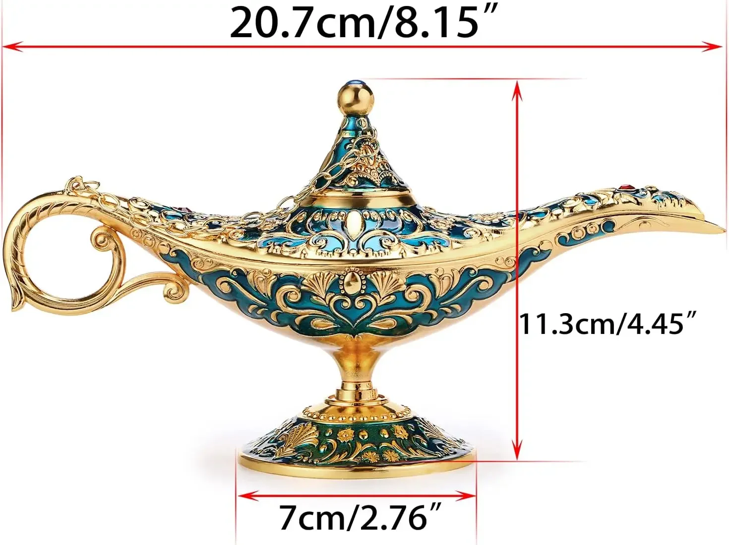 Lâmpada Mágica Vintage do Alad - Collectible Vintage Lamps avaliação e preço