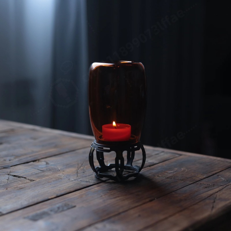 Suporte de Vela de Vidro Vinta - Collectible Vintage Lamps avaliação e preço