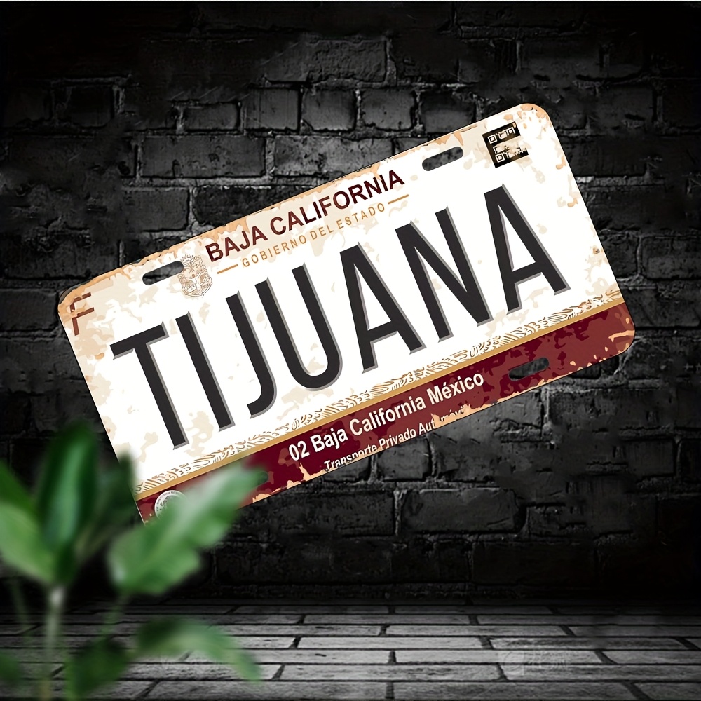 Placa de metal mexicana vintag - Vintage Collectible Signs avaliação e preço