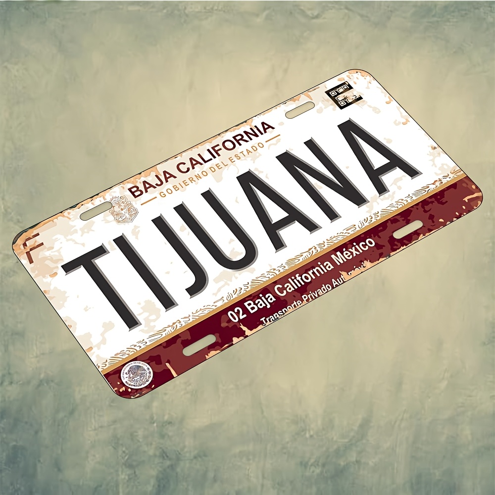 Placa de metal mexicana vintag - Vintage Collectible Signs avaliação e preço