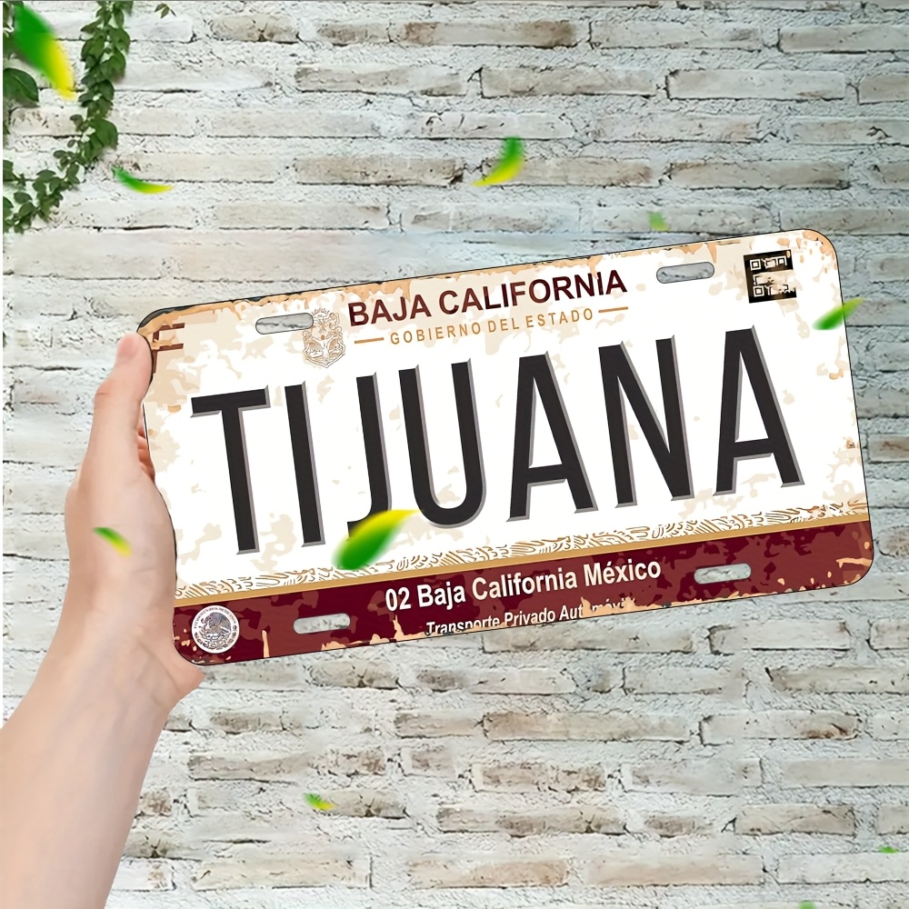 Placa de metal mexicana vintag - Vintage Collectible Signs avaliação e preço