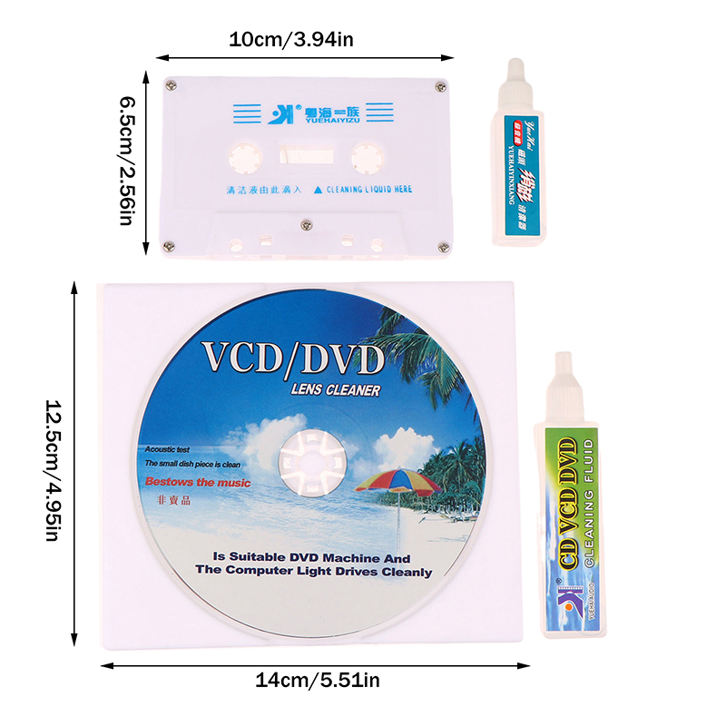 Limpador de Lentes para CD, VC - Cassette Tape Head avaliação e preço
