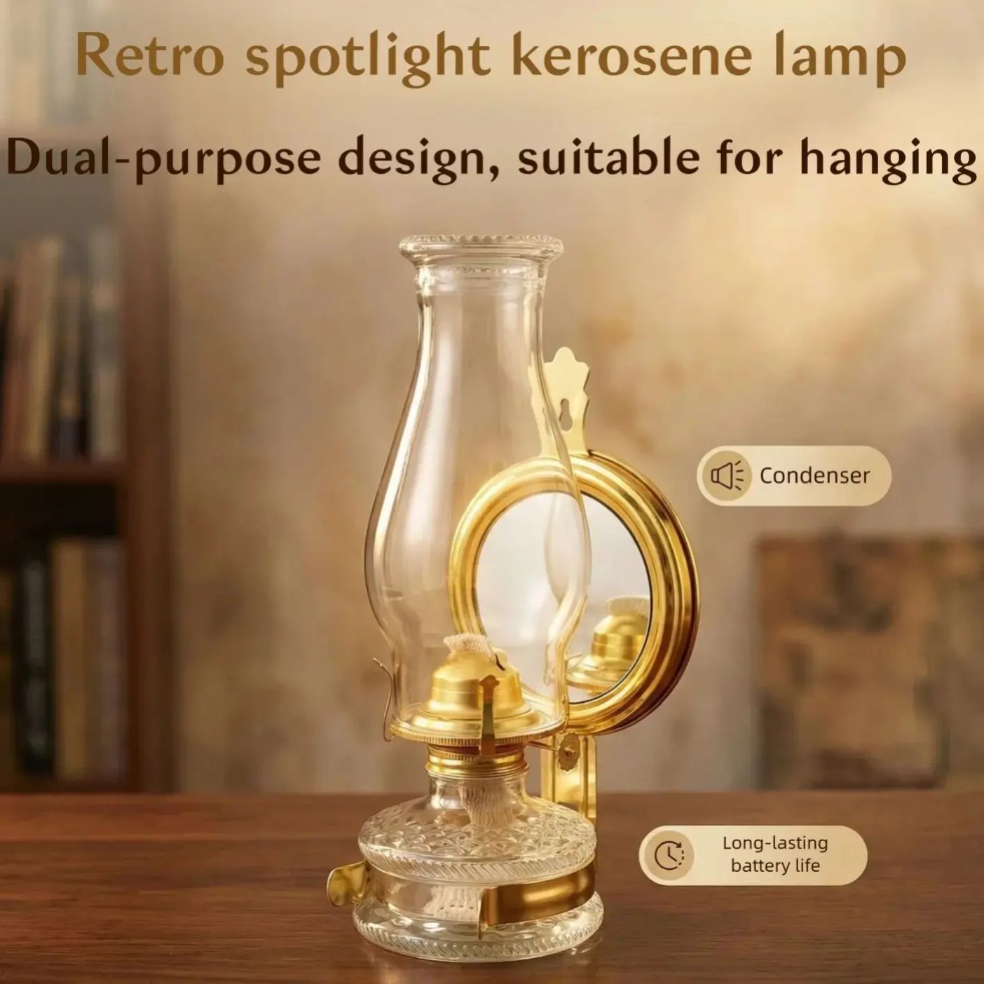 Lâmpada Vintage a Querosene pa - Collectible Vintage Lamps avaliação e preço